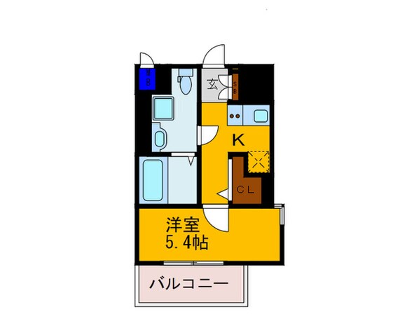 Grandi Utsubo Parkの物件間取画像